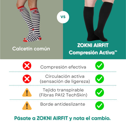 ZOKNI AIRFIT Compresión Activa™